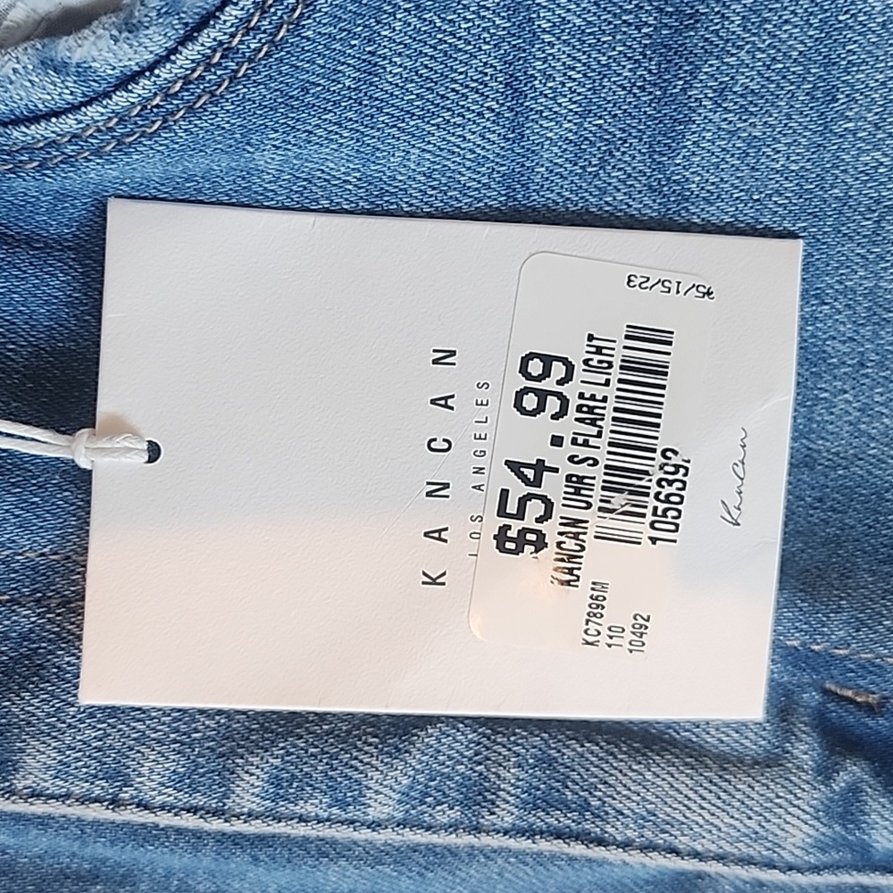KanCan Light Blue Flare Jeans - Picture 5 of 6